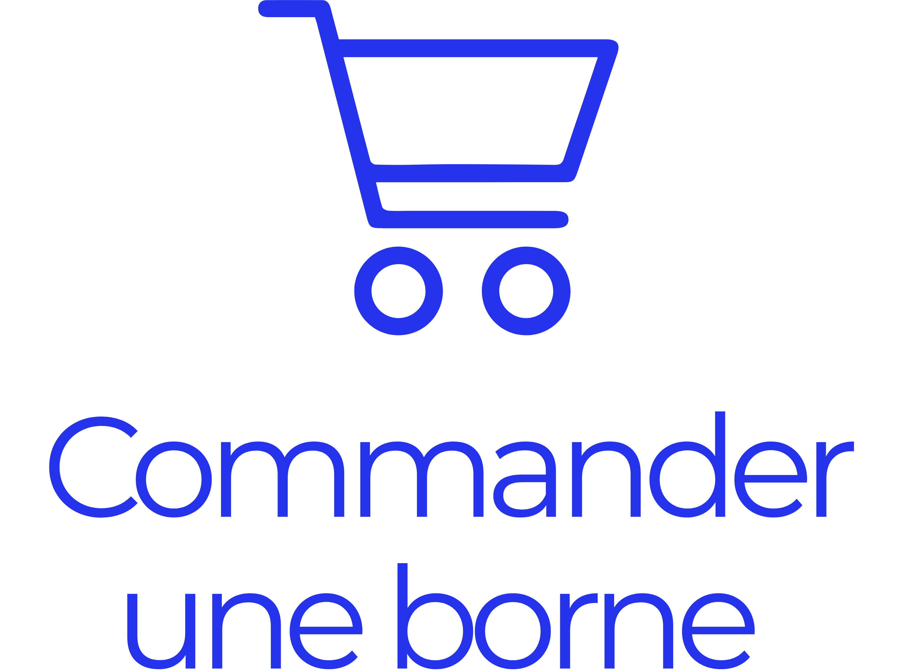 Commander une borne